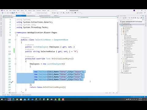 How to set Default value in InputSelect in Blazor