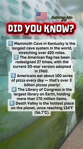 Which USA fact blew your mind the most? #USAFunFacts #DidYouKnowUSA | Mommy Jen