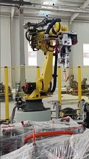Fanuc Robot Spot Welding in Action: Live Calibration