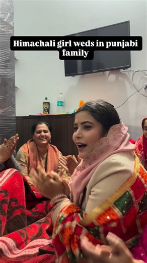 Punny Pariwar on Instagram: "First time listen himachli song from my bhabhi @aakritig_singh . . . . . . . #sattudaviah #himachalifolk #folkgeet #himachli_girl❤️❤️❤️❤️❤️❤️ #clutural"