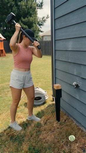 No More Messy Garden Hoses After This Upgrade #shorts #diy