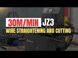 CNC Wire Straightening and Cutting Machine | Fast, Precise & Reliable | JZ3