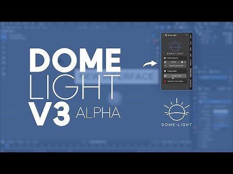 DOME LIGHT V3 Alpha - Blender