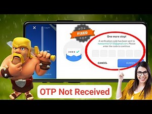 Supercell ID Verification Code Not Received & Not Coming Problem Solved | Gmail OTP Not Sent in Coc