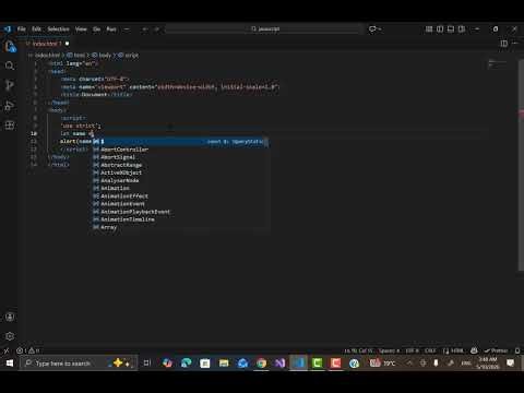 Tutorial javascript variables part 26