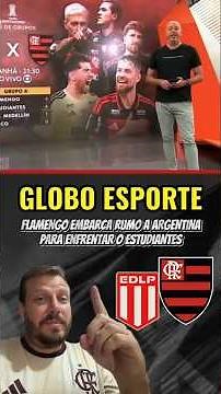 Flamengo heads to Argentina to face Estudiantes in the Libertadores Cup #flamengo #mengão
