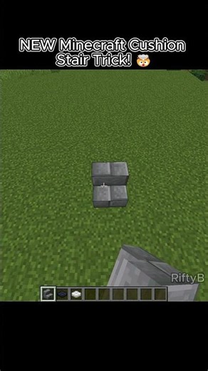 NEW Minecraft Cushion Stairs Trick! 🤯