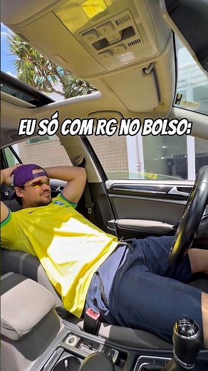 Dirigindo só com rg no bolso | se escreve! Obrigado #carros #carro