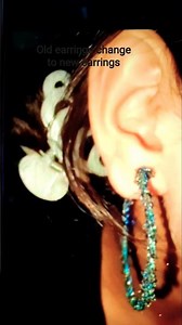 converting old earrings to new one#earringsdesign ##short video #shorts