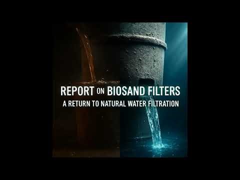 Report on Biosand Filters - A Return to Natural Water Filtration