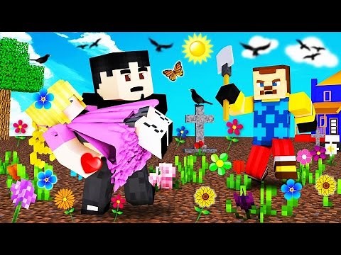 Mango Tango : Minecraft - HELLO NEIGHBOR - STEAL THE GIRL!