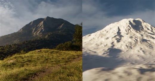 Combining Gaea & Unreal Engine to Create a Realistic Valley Scene