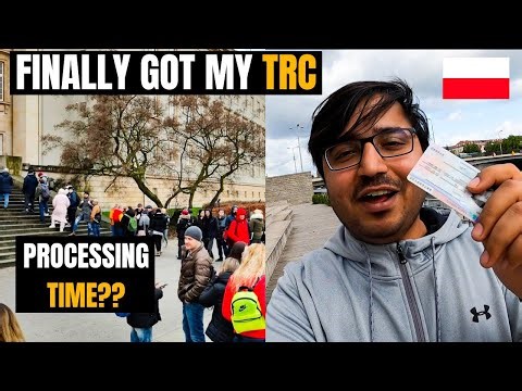 POLAND 🇵🇱 TRC BIGGEST UPDATE!| Poland TRc Processing time 2023| Finally got my TRC card in Wroclaw