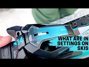 What are DIN Settings on skis? Explained