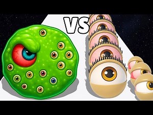 Eyeball Stack vs Alien Blob.io Gameplay Walkthrough (Android,iOS)