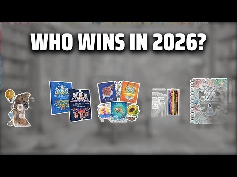 The Top 5 Best Coloring Book in 2026 - Must Watch Before Buying!