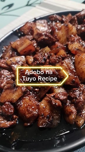Dahil bawal sa akin ang Karneng Baboy. Magluluto ako ng Adobong Pinatuyo 😅 Mauubusan kayo ng kanin dito pramis! #adobongbaboy #porkadobo #filipinofood #filipinocooking #comfortfood #homecooking #foodie #instafood #yummy #delicious #foodphotography #foodstagram #foodlover
