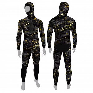 [Hot Item] Neoprene Hooded Smoothskin Spearfishing 4 5 7 mm Wet Suit Neoprene Men Swim Diving Surf Two Piece Custom Wetsuit