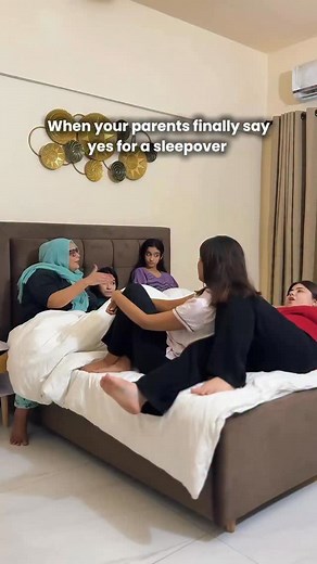 Dr Khadija Yaseen on Instagram: "Sleep over me sona thori hota hai It’s your sign to plan a sleepover with besties  [sleepover, buddies, best friends, night out, explore, trending , friendship goals ]"