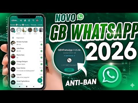 NOVO! WHATSAPP GB ATUALIZADO 2026 (Última Atualização) FINALMENTE FUNCIONANDO COM NÚMERO DIRETO✅