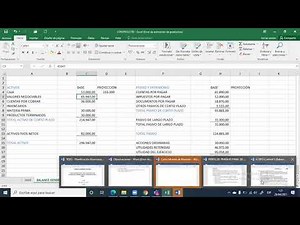 Estados financieros proforma