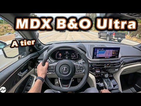 2025 Acura MDX Type S – Bang & Olufsen Ultra 31-speaker Sound System Review