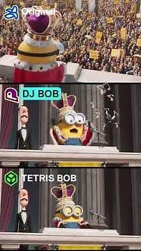 Minions - KING BOB in Different Variations #Shorts