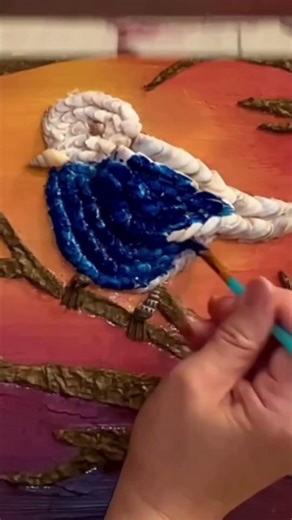 Blue Bird Shell at Sunset