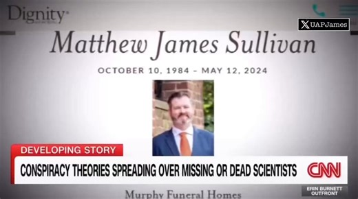 Matthew Sullivan was one of David Grusch’s 40 firsthand UFO witnessesSullivan provided key evidence in Grusch’s UAP Task Force investigation.He was scheduled to testify to Congress in May 2024 but committed suicide 2 weeks prior.What did Matthew Sullivan know?