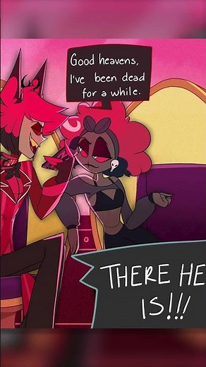Velvette and Vox Fight Over Alastor! - Fandub #hazbinhotel #velvette #vox #alastor #comicdub #meme