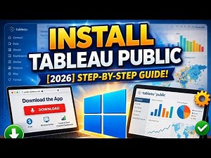 How to Install Tableau Desktop Public Edition in Minutes! [2025] | Step-by-Step Guide