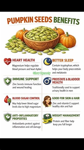 Eat Pumpkin Seeds Daily 🎃 8 Powerful Benefits! #shorts
