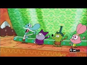 Chowder perros atacan a Gorgonzola (capitulo Manos en la gran mezcladora)