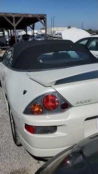 This MINT Mitsubishi Eclipse SPYDER GT was DUMPED at auction #jdmparts #jdmcars #mitsubishi #eclipse