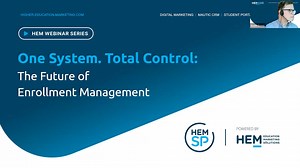 One System. Total Control. The Future of Enrollment Management.