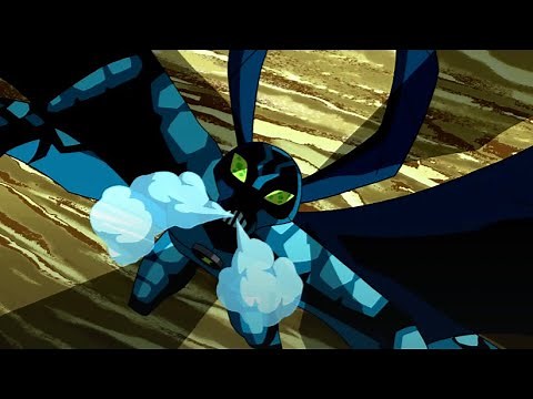 Ben 10 Alien Force - Big Chill and Hybrid vs Dravek