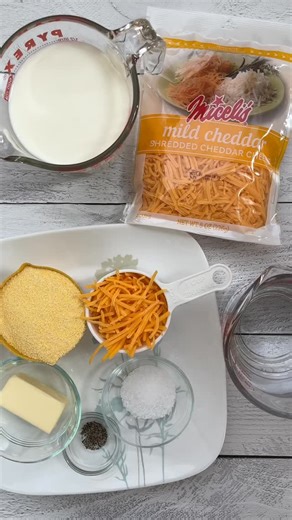 12 reactions | Grits made with our Cheddar Cheese! Recipe Link in Bio 燎 | Miceli Dairy Products Company | Facebook