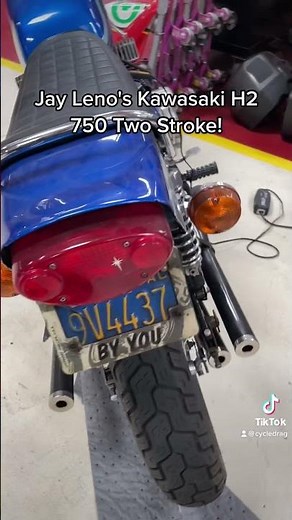 Jay Leno's Two Stroke Triple - Kawasaki H2 750 Widowmaker!