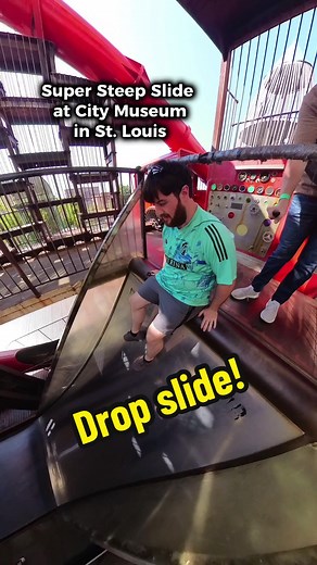 Thrilling Slides at City Museum in St. Louis