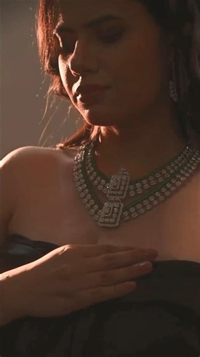 New diamond necklace | diamond necklace design #jewellery #shorts #shortsfeed