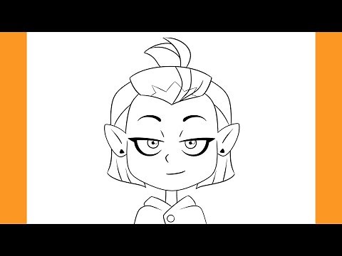 How to Draw AMITY BLIGHT | The Owl House