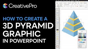 PowerPoint: How to Create a 3D Pyramid Graphic (Video Tutorial) | Billion Dollar Graphics