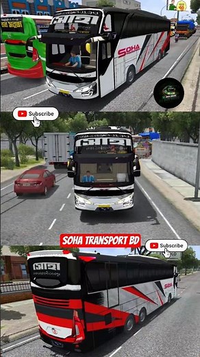 Soha Transport❤️🔥 | Bus Simulator Indonesia #bussid #shorts #shortsfeed #bd_bus_drive