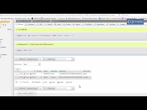 REQ - Tutorial Ganti Password md5 PHPMYADMIN