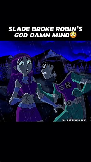 Slade’s ghost haunts Robin💀#robin #teentitans #batman #dcuniverse #dccomics #shorts #teentitansgo