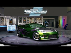 NFS Underground 2 - Rachel's Nissan 350Z Tuning & Customization