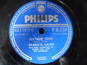 Frankie Laine - Sixteen Tons / Walking The Night Away