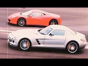 Top Gear - Mercedes SLS vs Ferrari 458: Drag race
