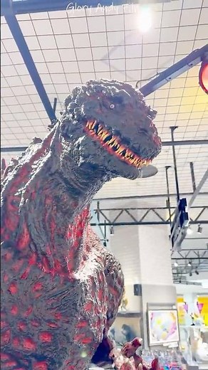 AMAZING Shin Godzilla Statues in Odaiba, Japan! You Can’t Buy These! 😱 #shorts