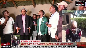 ROBERT MUTAI MEDICAL SUPPORT. FOR SUPPORT MPESA AT 0117670132 LEONARD MUTAI. Disclaimer, we dont own music copyright played in this live stream | Arap Uria